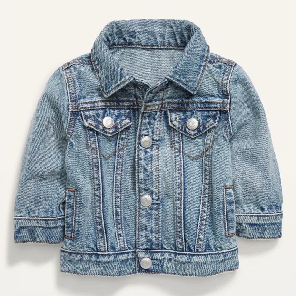 Old Navy Light Blue Jean Jacket for 18-24 months